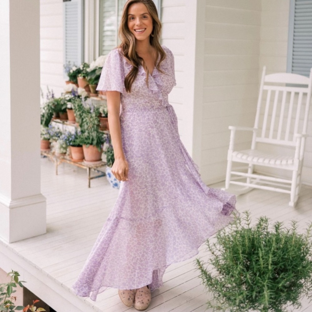 NWT Gal Meets Glam Sophie Ditsy Floral Dre… - Picture 2 of 3